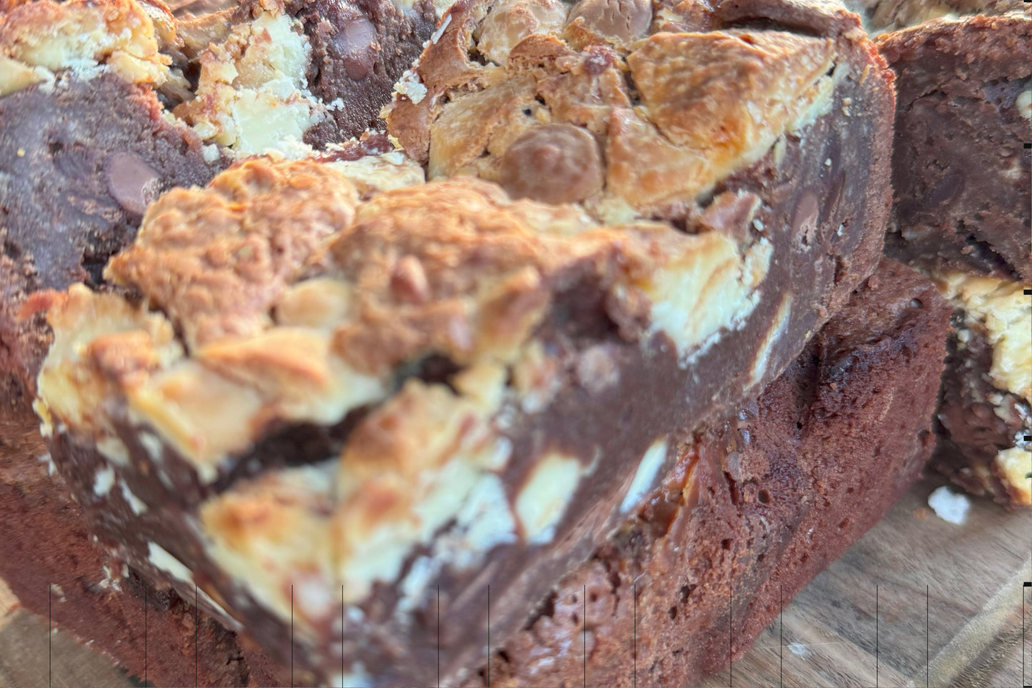 White Toblerone Brownie (GF)