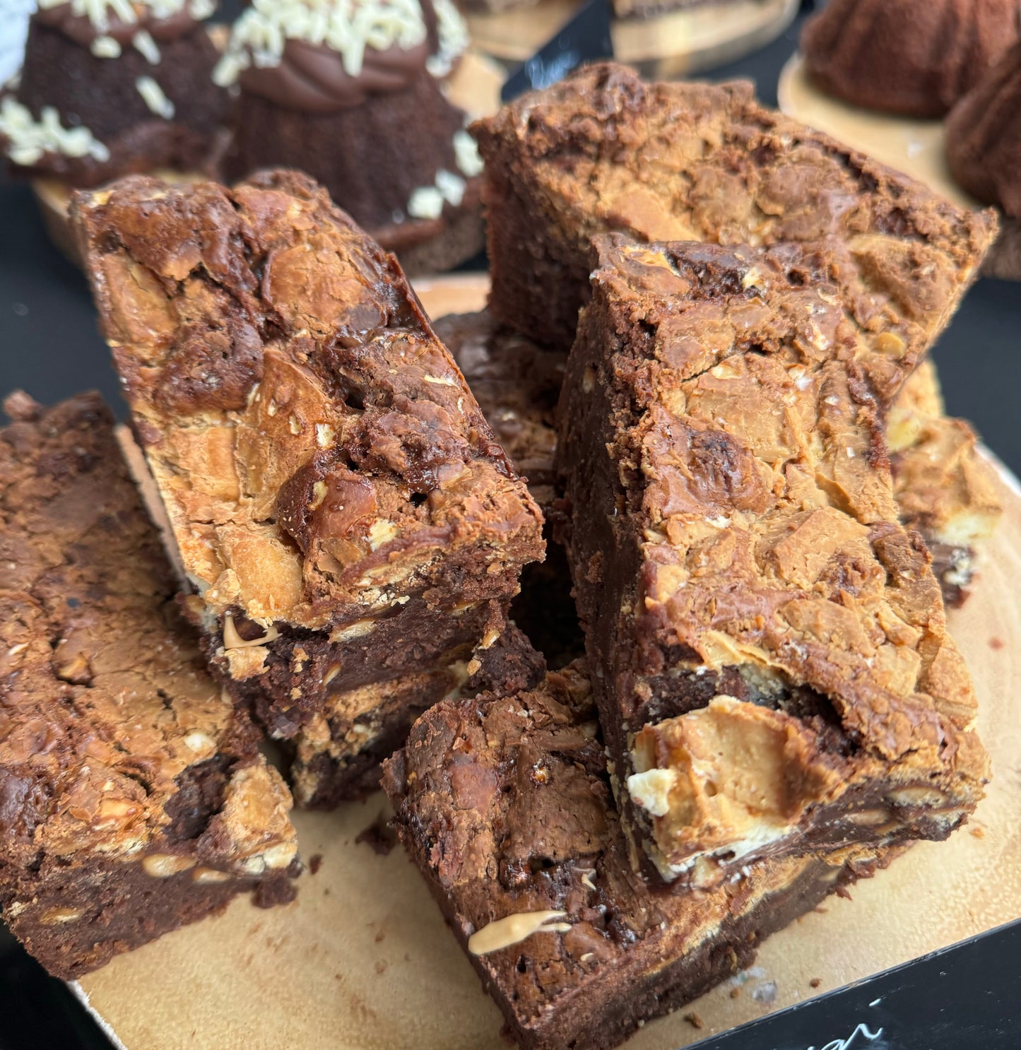 White Toblerone Brownie (GF)