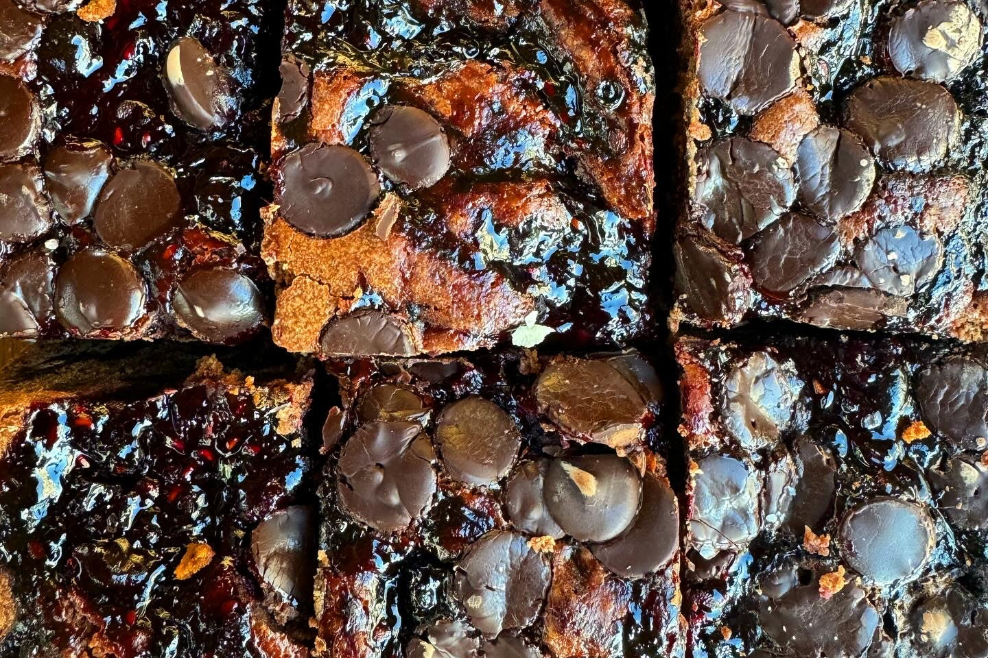 English Berry Brownie (Vegan) (GF)